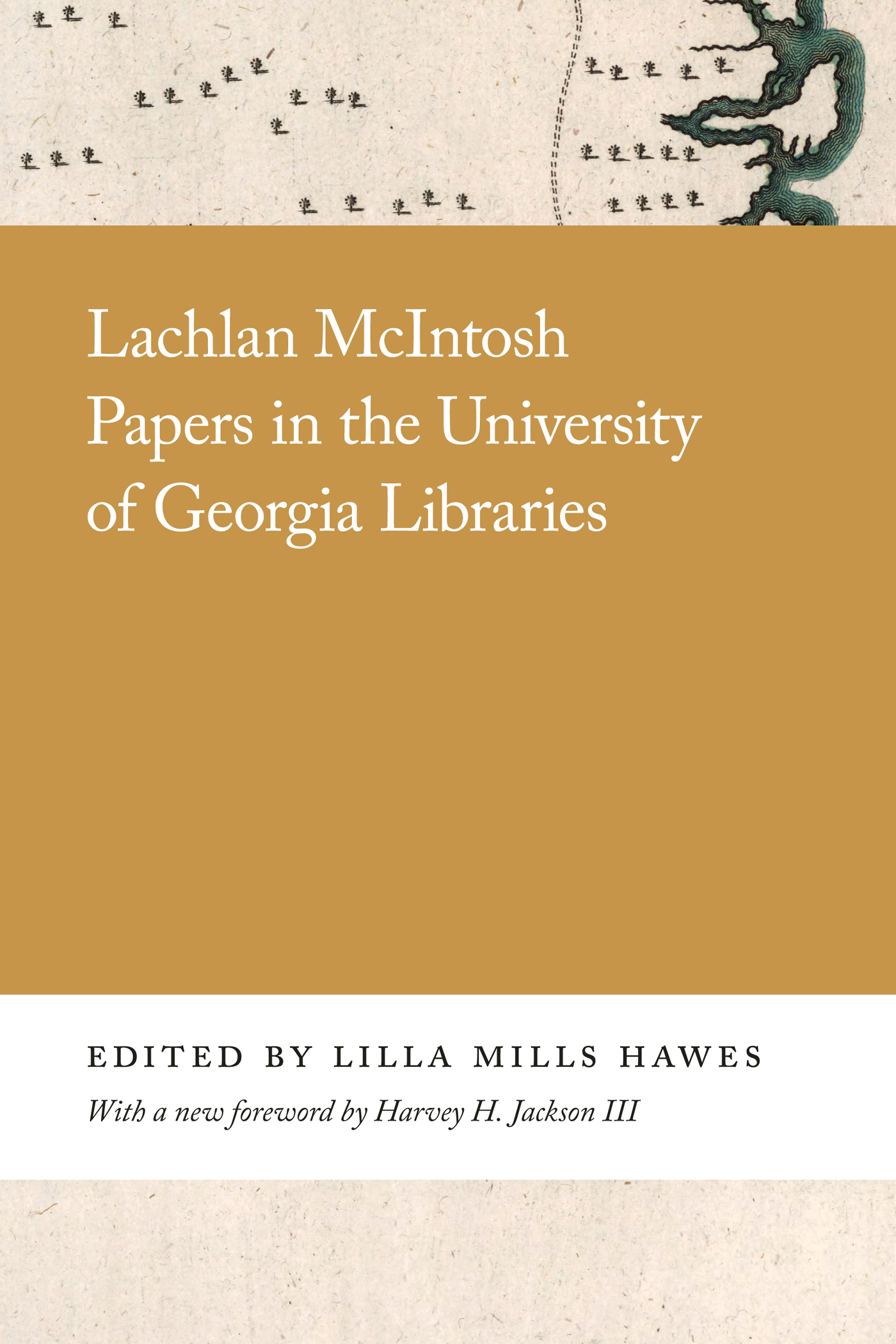 Cover of, Lachlan McIntosh papers in the university of Georgia Libraries.