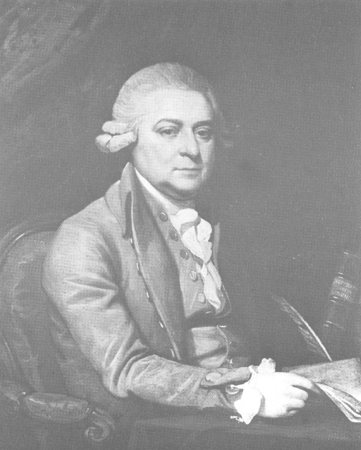 Portrait of John Adams.