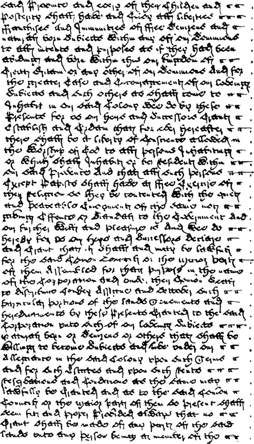 The first page of the Charter of 1732 written in the Georgian language explaining the plight of unemployment.