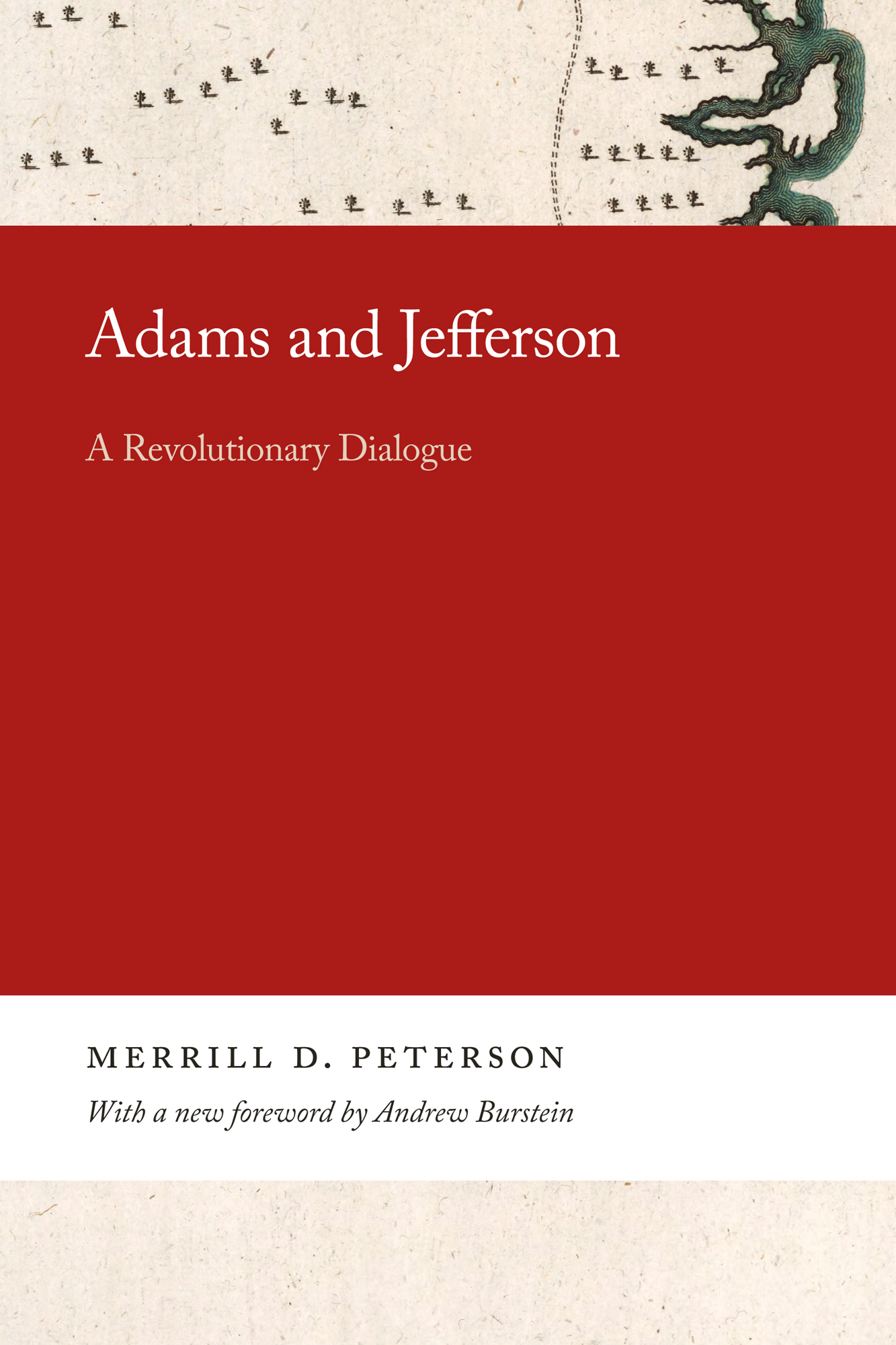 Cover of, Adams and Jefferson, a revolutionary dialogue.