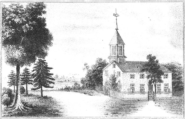 A sketch of the church of Jerusalem.