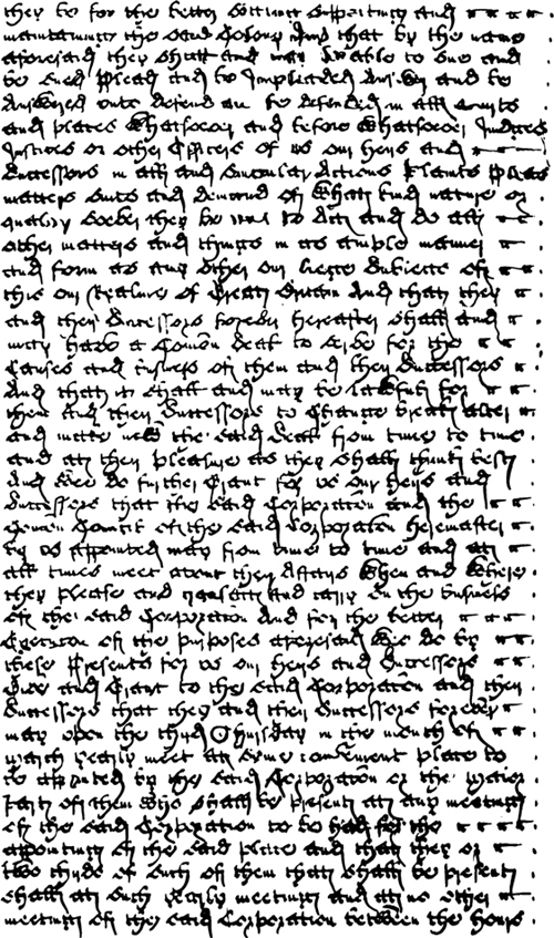 The first page of the Charter of 1732 written in the Georgian language explaining the plight of unemployment.