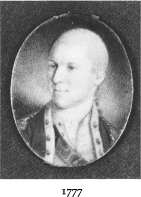 The portrait of Alexander Hamilton from 1777.