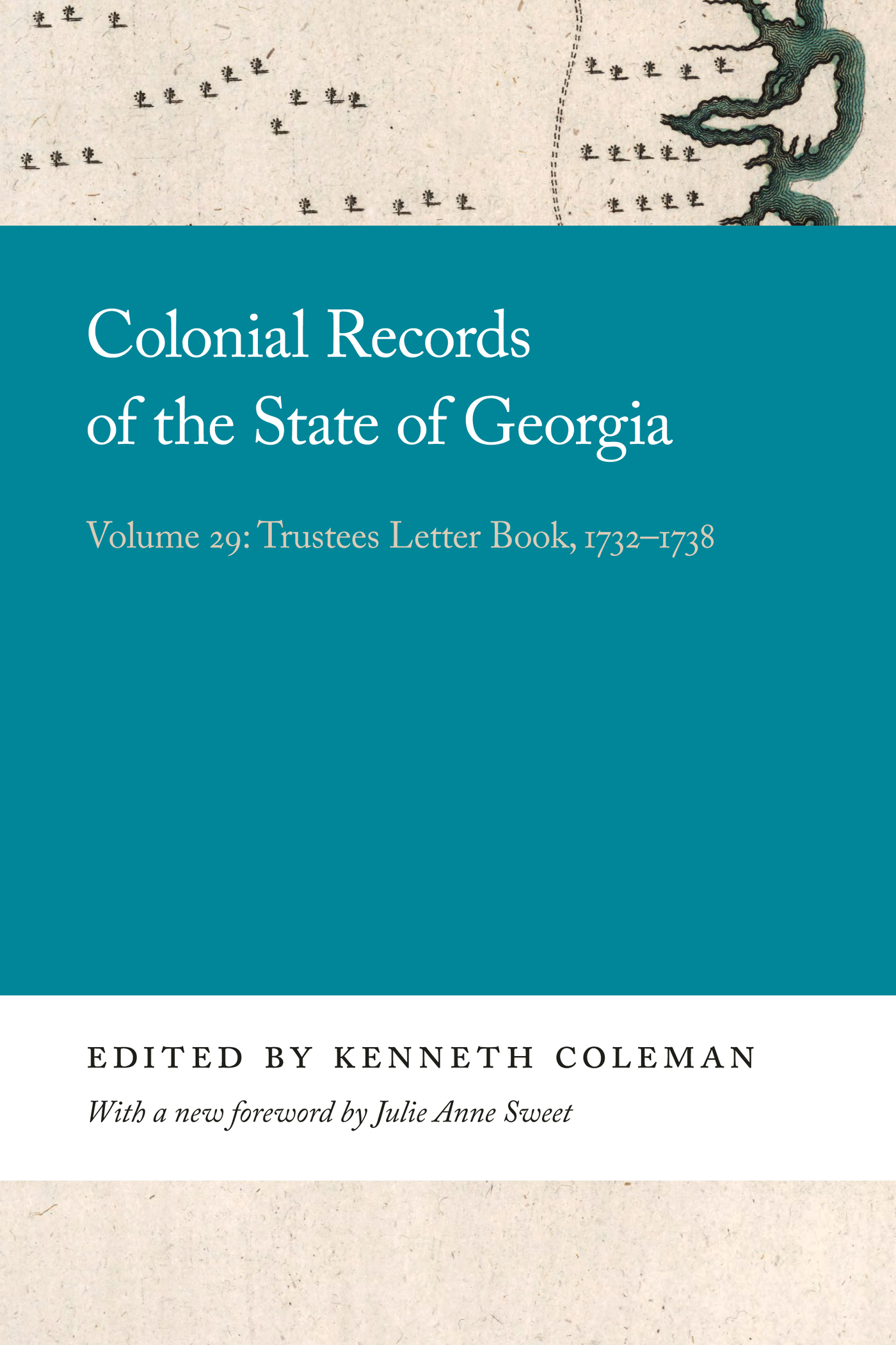 Cover of, Colonial records of the State of Georgia, volume 29 : Trustees letter book, 1732 to 1738.