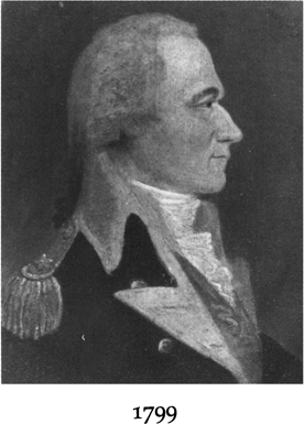 The portrait of Alexander Hamilton from 1799.