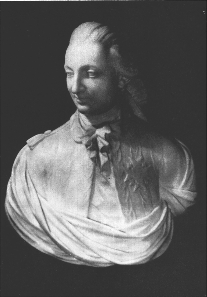 The statue of Charles - Henri, County of Estaing.