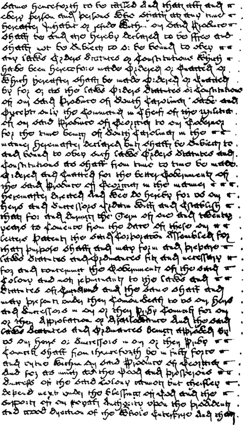 The first page of the Charter of 1732 written in the Georgian language explaining the plight of unemployment.