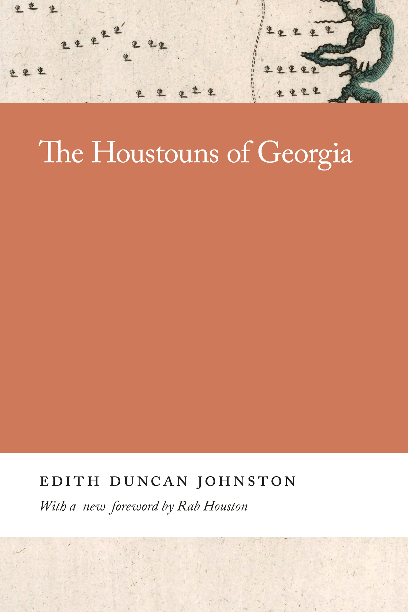 Cover page of the book “The Houstouns of Georgia.”