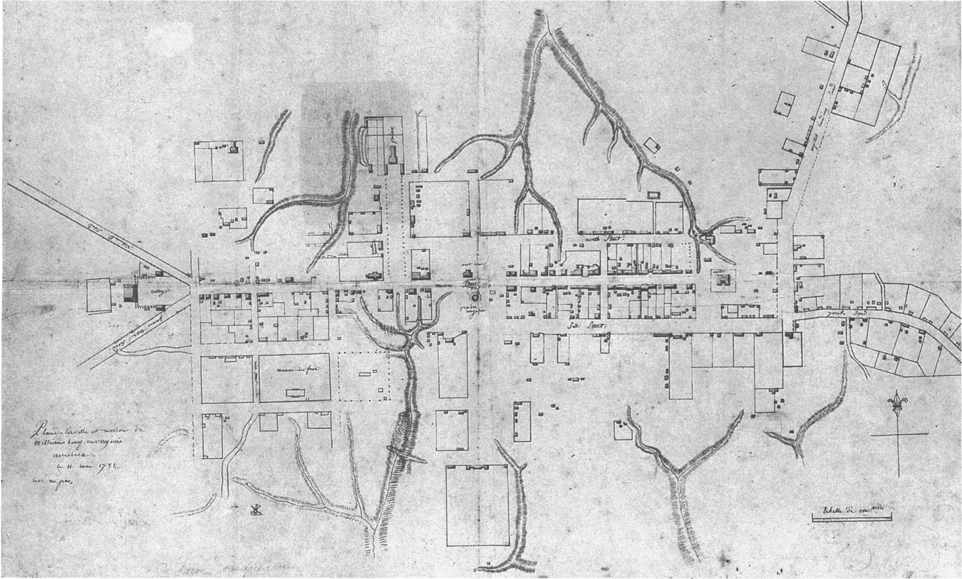A map of the foundation of the Earl Gregg Swem Library building in Williamsburg.